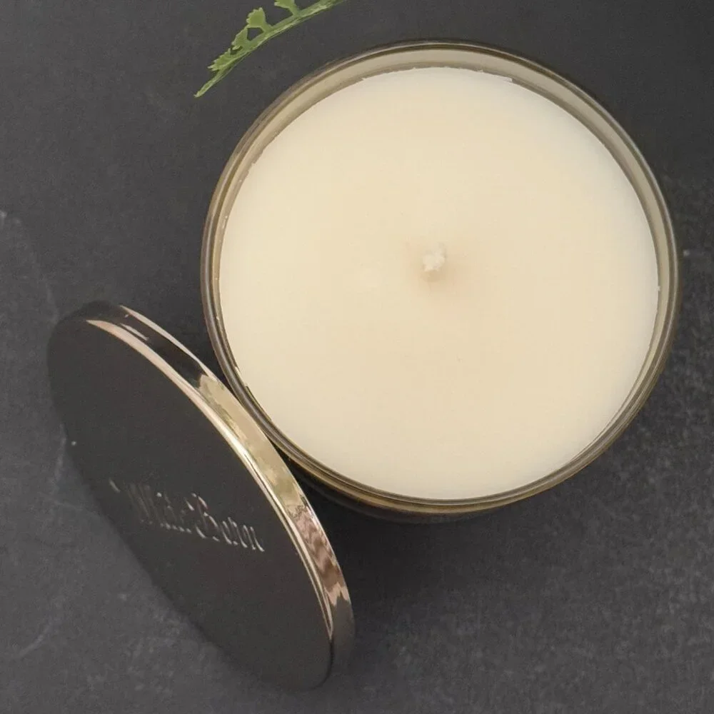 BBW Snowflakes & Cashmere White Barn Bath & Body Works Single Wick Candle - Picture 6 of 10